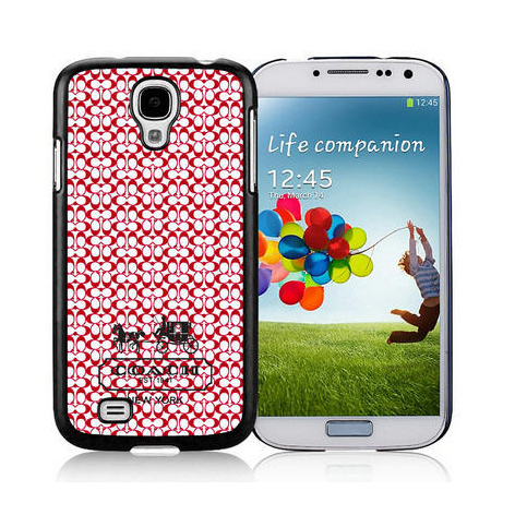 Coach In Confetti Signature Red Samsung Galaxy S4 9500 AJW | Women